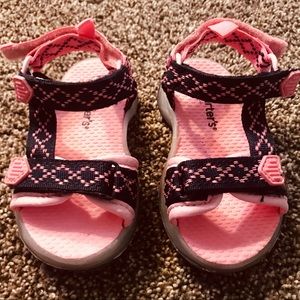 NWOT Carters girls size 5 sandals
